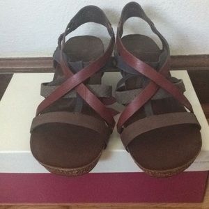 OTBT Leather Sandal With Strapping